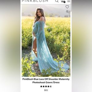 Brand new maternity dress Tiffany Blue